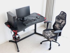 Gaming chair desk