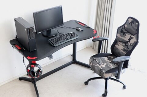 Gaming chair desk